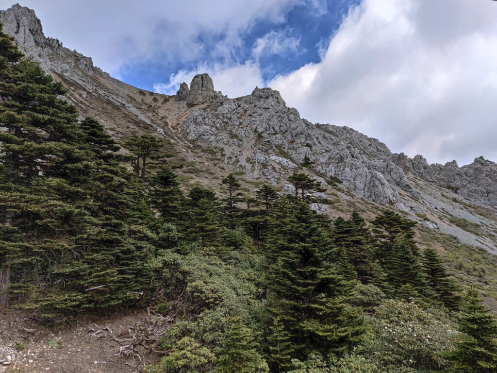 雲南省・香格里拉（シャングリラ）石卡雪山の写真　茶馬古道に聳える聖なる雪山2-2