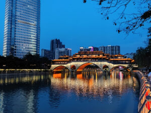 四川省・黄龍溝の写真　仙境の翡翠池-7