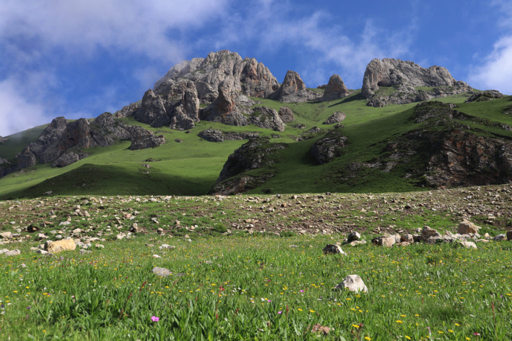 甘粛省・国道345号と黄河の写真 母なる黄河を渡り国道345号を行く2-2