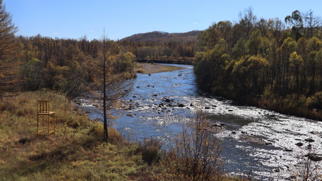 内蒙古自治区・呼倫貝尓大草原と大興安嶺の写真 大興安嶺の秋5-2