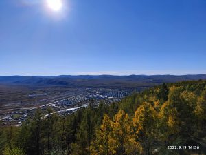 内蒙古自治区・呼倫貝尓大草原と大興安嶺の写真 大興安嶺の秋5-9