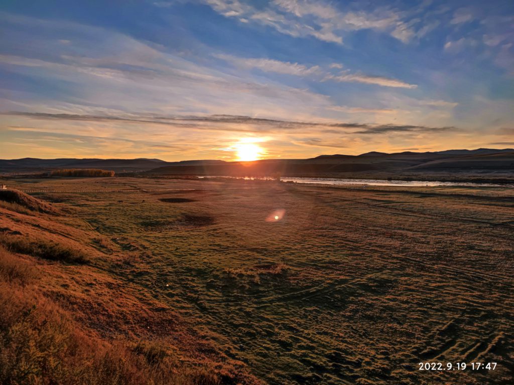 内蒙古自治区・室韋と黒山頭(904県道)の写真 室韋からロシア国境を黒山頭へ-2