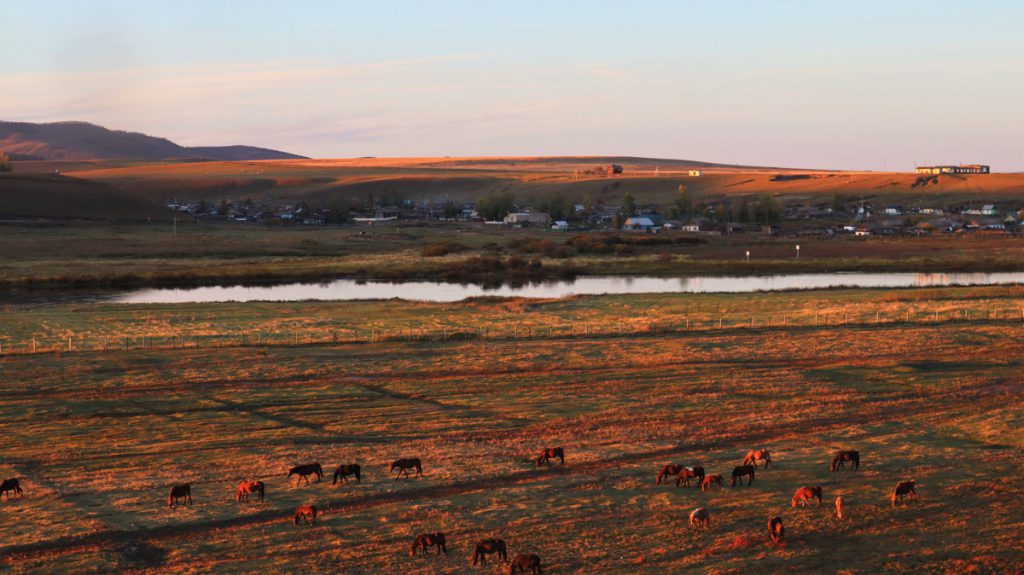 内蒙古自治区・室韋と黒山頭(904県道)の写真 室韋からロシア国境を黒山頭へ-3