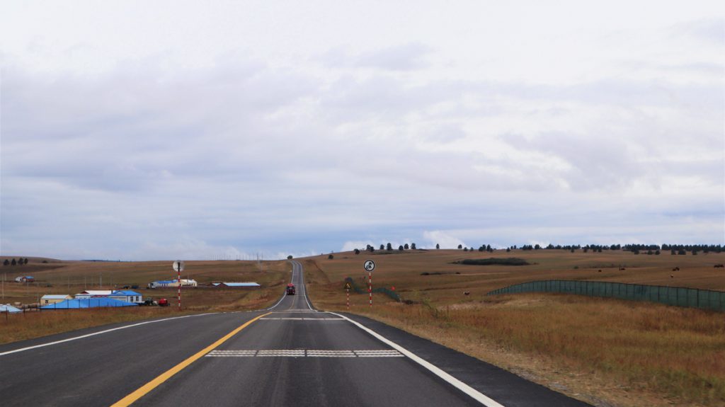 内蒙古自治区・阿尓山の写真　錦秋の阿尓山-2