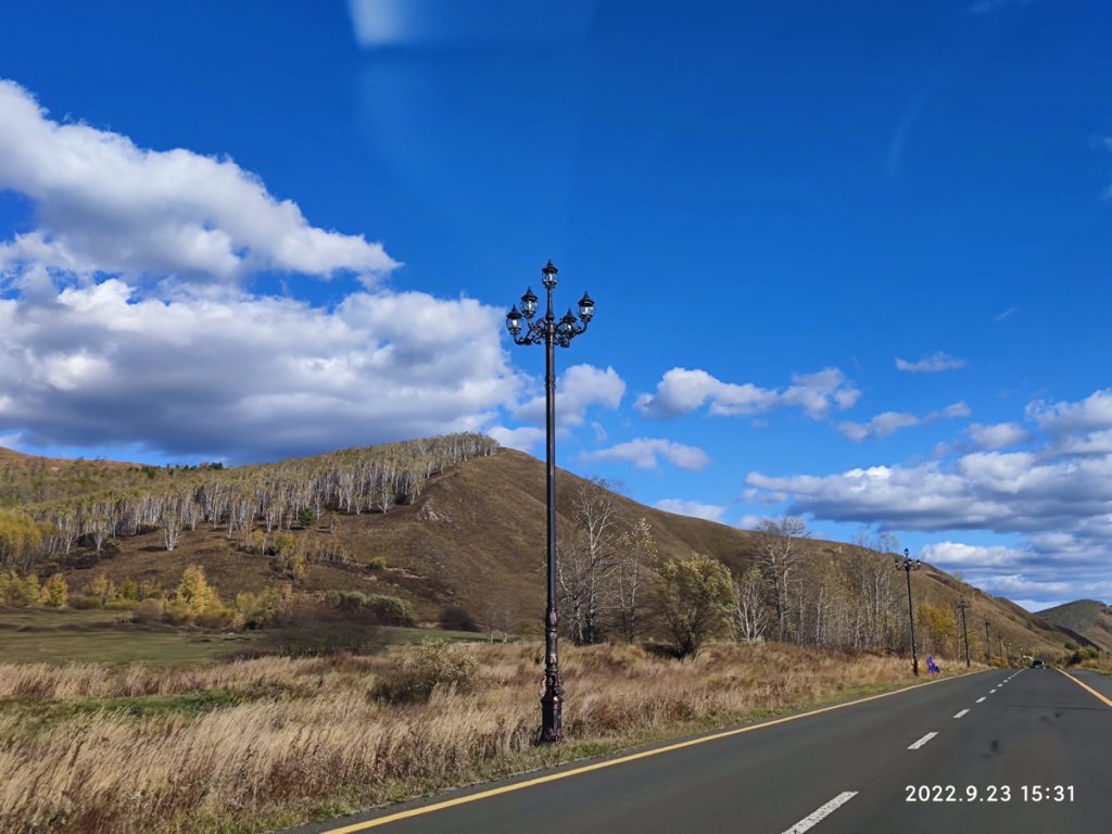 内蒙古自治区・阿尓山の写真　錦秋の阿尓山-4