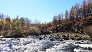 内蒙古自治区・の写真　錦秋の阿尓山2-10
