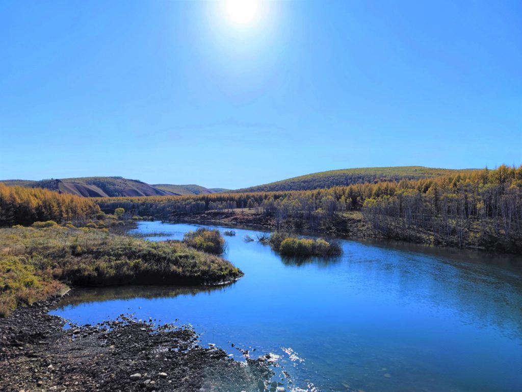 内蒙古自治区・の写真　錦秋の阿尓山2-4