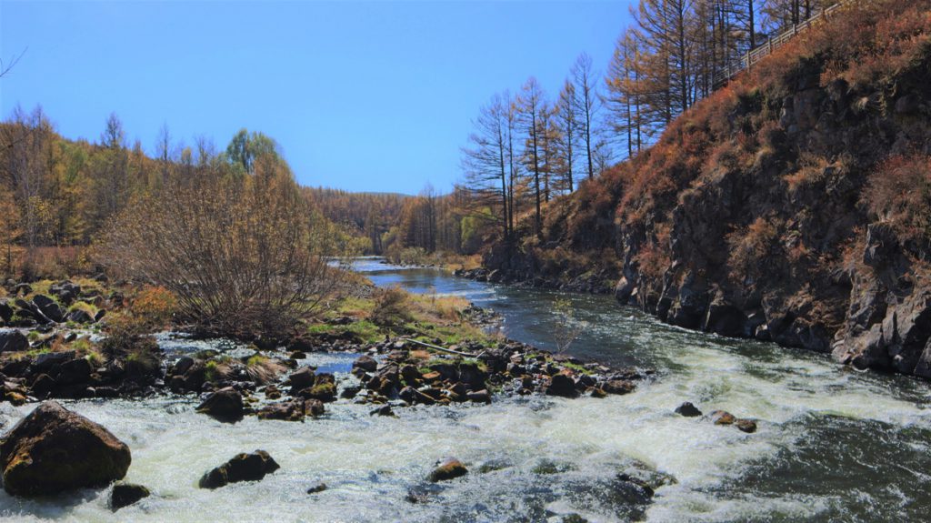 内蒙古自治区・の写真　錦秋の阿尓山2-5