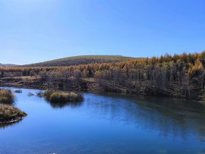 内蒙古自治区・の写真　錦秋の阿尓山2-6