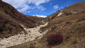 四川省・の写真　神山を仰ぎ格聶（グニエ）南綫を行く7-10