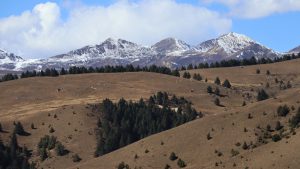 四川省・の写真　神山を仰ぎ格聶（グニエ）南綫を行く7-8