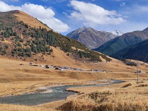 四川省・の写真　海抜5千ｍの扎瓦拉峠を越え巴搪、理塘へ2-8