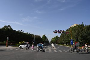 新疆ウィグル自治区・タクラマカン砂漠の写真　茫茫沙漠（果てなき砂漠）-9