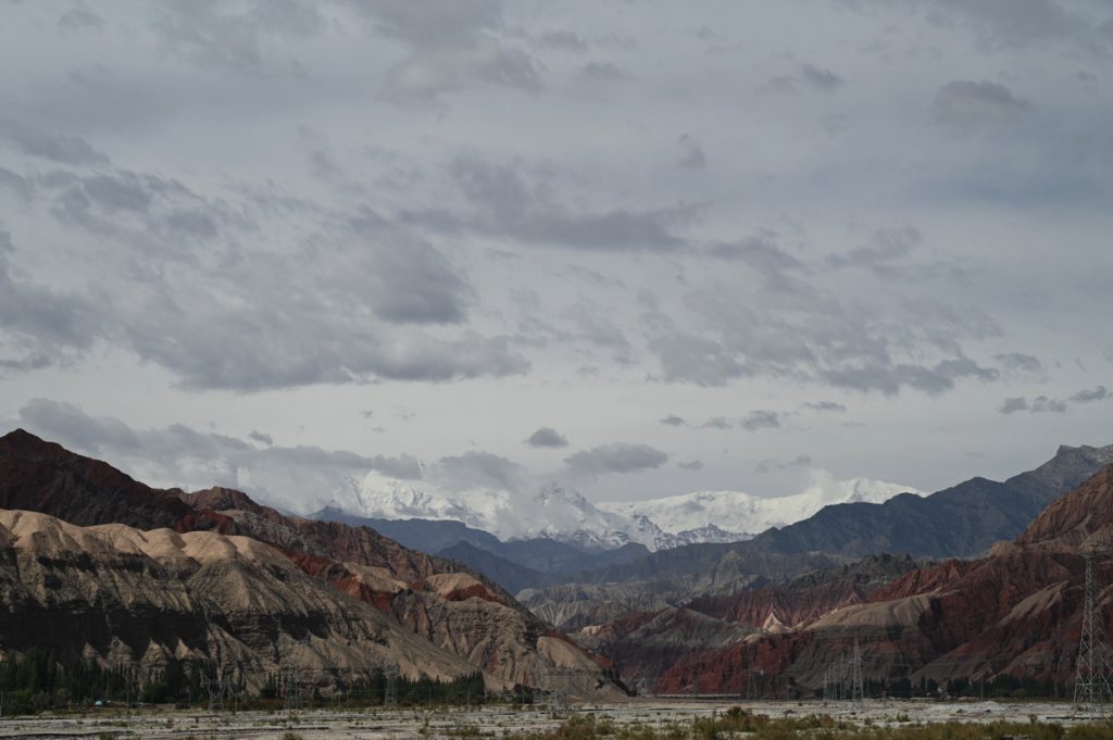 新疆ウィグル自治区・白沙湖・カラクリ湖の写真　パミールの宝石-2