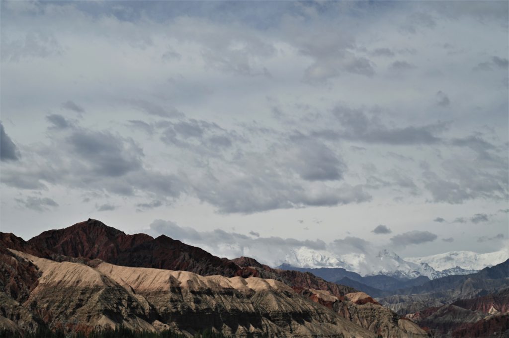 新疆ウィグル自治区・白沙湖・カラクリ湖の写真　パミールの宝石-3