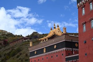 四川省・十明佛学院と白玉寺の写真　海抜５千mの仏教学院-6