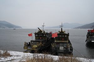 吉林省・吉林霧淞島の写真　冬の恋情その1-10