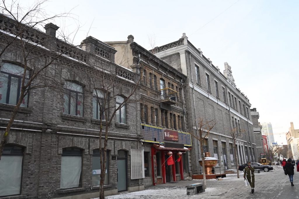 黒竜江省・哈爾濱の写真　冬の恋情その3-1