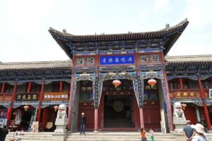 青海省・丹ガ尓（タンガル）古城／西寧塔尓寺／西寧駱駝寺の写真　青海省の明代古城と寺-6